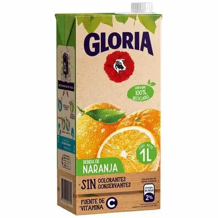 BEBIDA GLORIA NARANJA