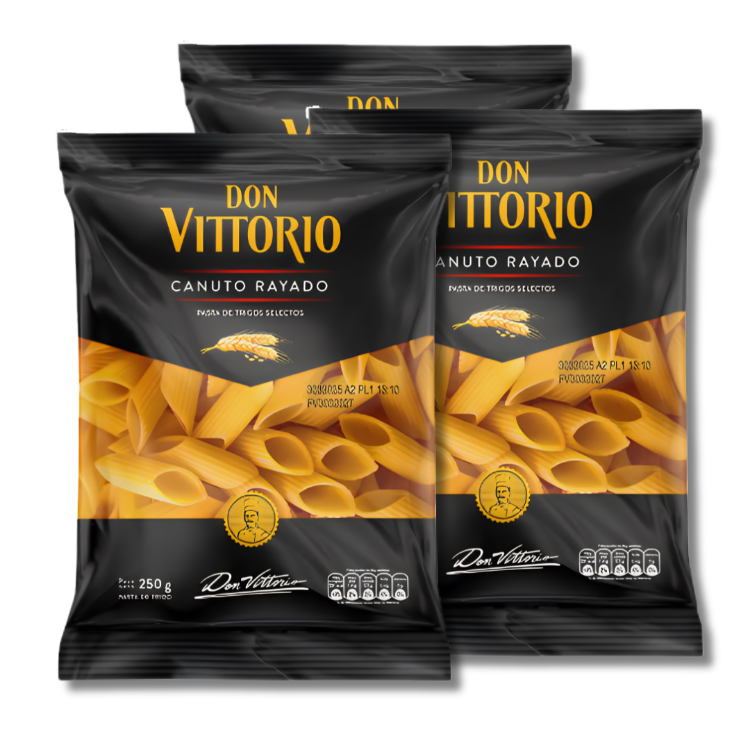 FIDEOS DON VITTORIO CANUTO X 250 GR X 20 UND