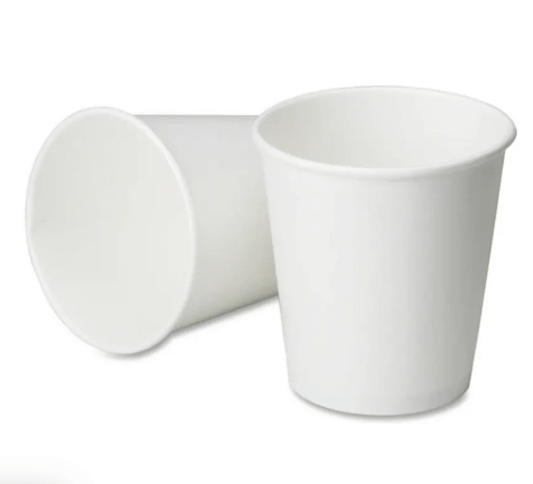 VASO 8 OZ POLIPAPEL BLANCO X 50 UND