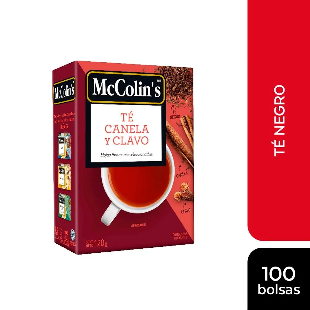 TE CANELA Y CLAVO MC COLINS