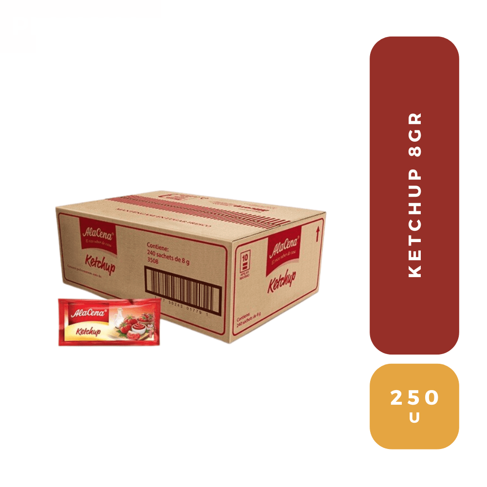 KETCHUP ALACENA EN SACHETS