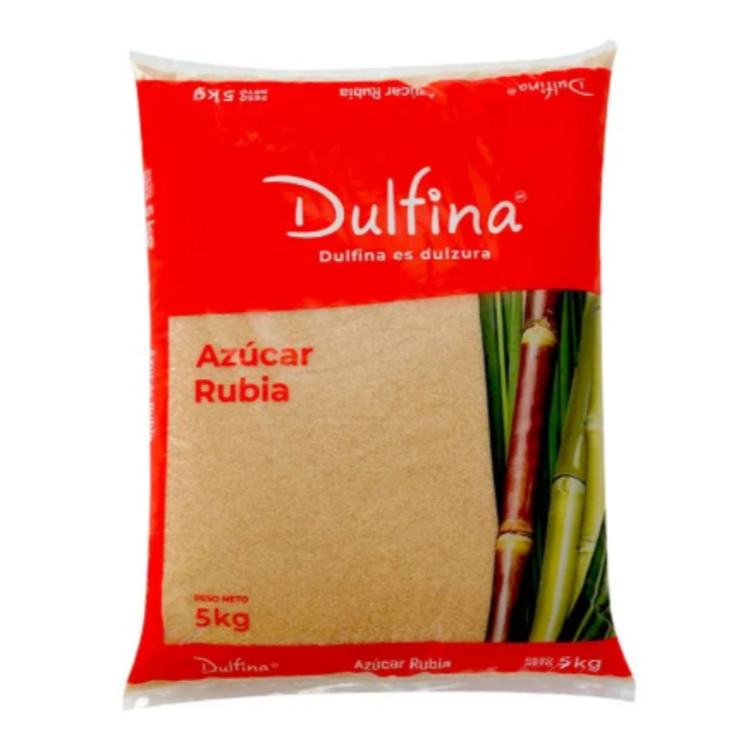 AZUCAR RUBIA DULFINA BOLSA X 5 KG