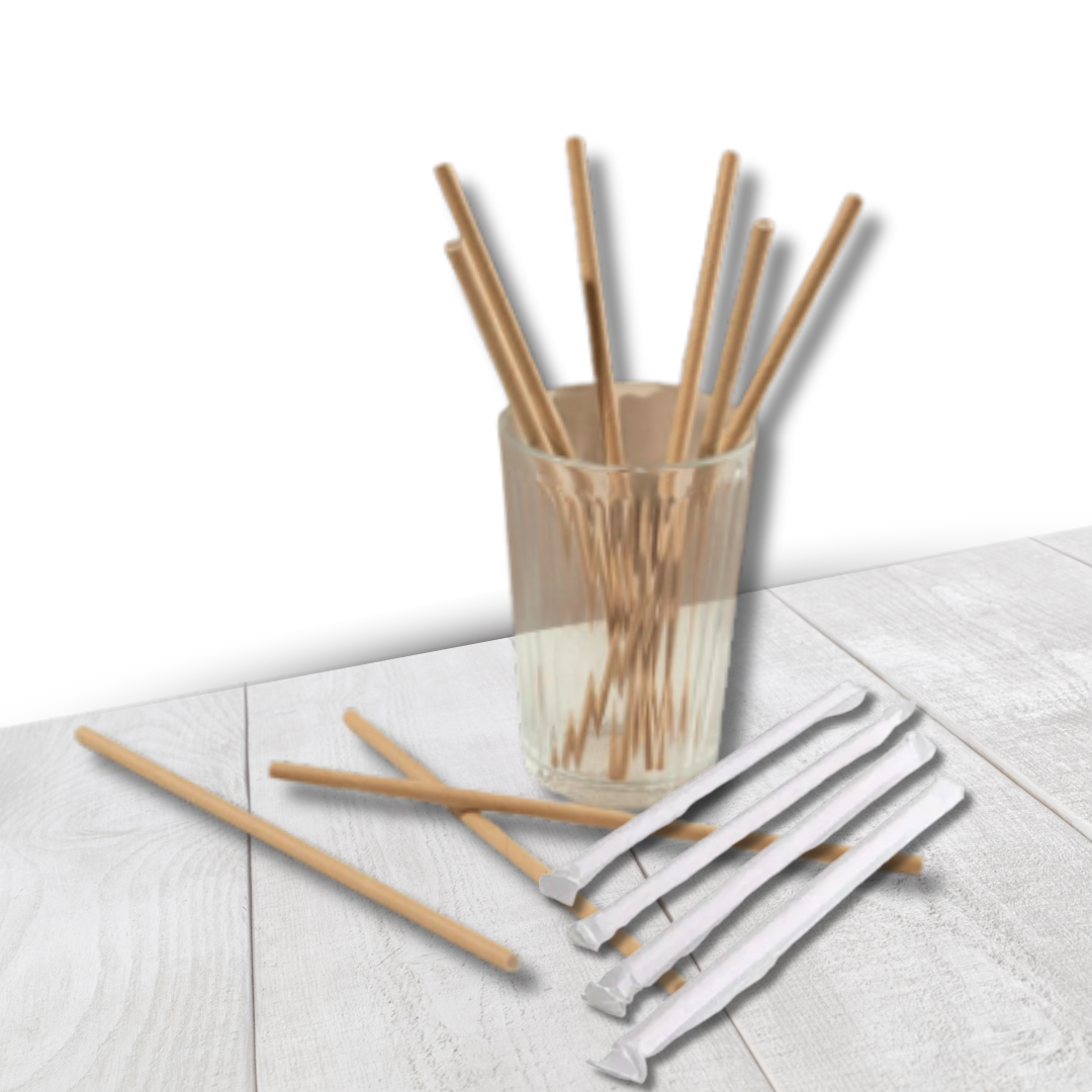 SORBETES ECOLOGICOS CON FUNDA X 100 UND