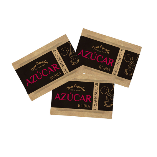 AZUCAR RUBIA EN SOBRES POR 5 GR