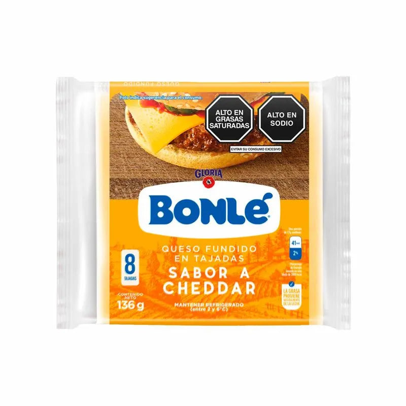 QUESO FUNDIDO SABOR A CHEDDAR BONLÉ
