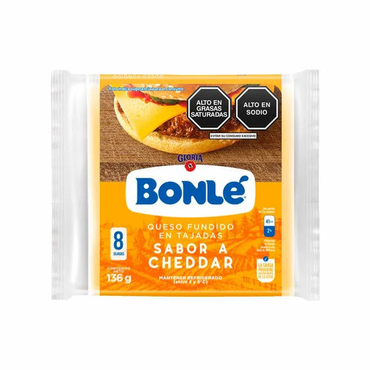 QUESO FUNDIDO SABOR A CHEDDAR BONLÉ